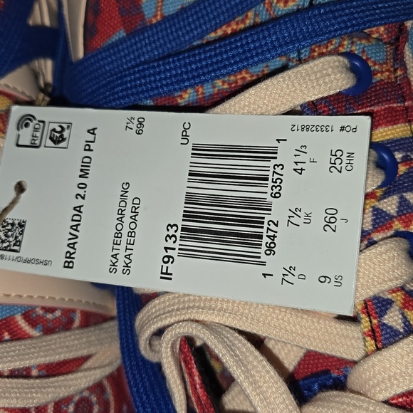 New Adidas Bravado 2.0 Mid Platform size 9 - Picture 6 of 8